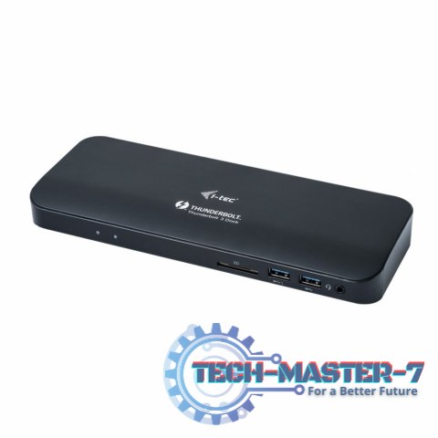 I-TEC Stacja dokującaThunderbolt 3/USB-C Dual 4K Docking Station + USB-C to DisplayPort Cable (1,5m) + Power Delivery 60W TB3HDM