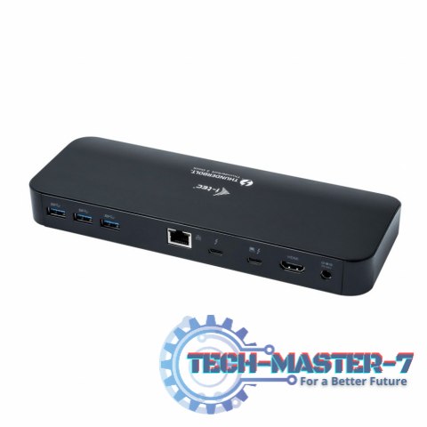 I-TEC Stacja dokującaThunderbolt 3/USB-C Dual 4K Docking Station + USB-C to DisplayPort Cable (1,5m) + Power Delivery 60W TB3HDM I-TEC Stacja dokującaThunderbolt 3/USB-C Dual 4K Docking Station + USB-C to DisplayPort Cable (1,5m) + Power Delivery 60W TB3HDM
