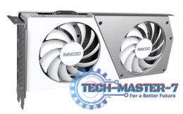 Karta graficzna INNO3D GeForce RTX 4060 TWIN X2 OC WHITE 8GB GDDR6 (N40602-08D6X-173051W)