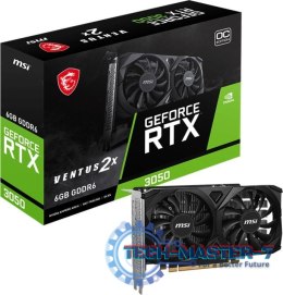Karta graficzna MSI GeForce RTX 3050 Ventus 2X E OC 6GB GDDR6 (V812-055R)