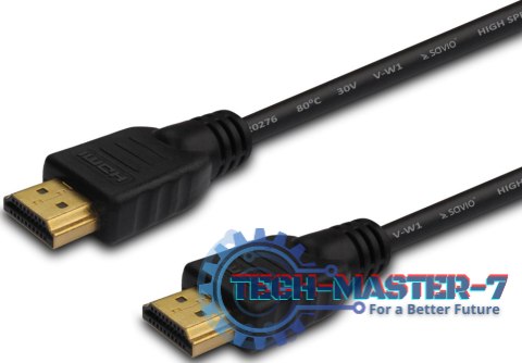SAVIO HDMI (wtyk) - HDMI (wtyk) 1.8 m 1.8m /s1x HDMI (wtyk) 1x HDMI (wtyk)