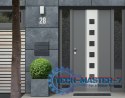 Skrzynka pocztowa listy gazety stal galwanizowana ModernHome ModernHome