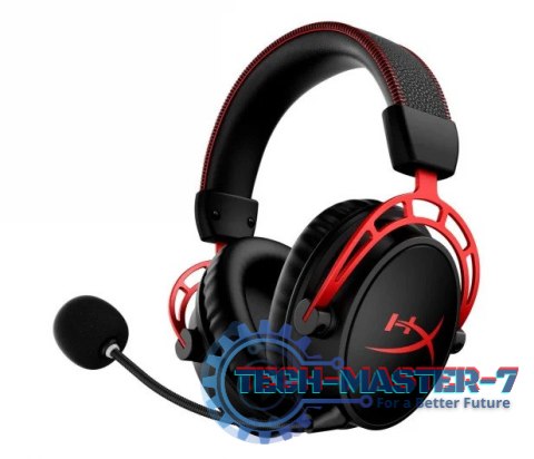Słuchawki z mikrofonem HYPERX Cloud Alpha Wireless Czerwony Czerwono-czarny Słuchawki z mikrofonem HYPERX Cloud Alpha Wireless Czerwony Czerwono-czarny