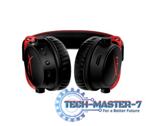 Słuchawki z mikrofonem HYPERX Cloud Alpha Wireless Czerwony Czerwono-czarny Słuchawki z mikrofonem HYPERX Cloud Alpha Wireless Czerwony Czerwono-czarny