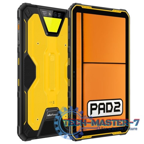 Tablet ULEFONE Armor Pad 2 LTE 8/256 GB Czarno-żółty (11"/MediaTek Helio G99/256GB/Android 13/Wi-Fi/Czarno-żółty) Tablet ULEFONE Armor Pad 2 LTE 8/256 GB Czarno-żółty (11"/MediaTek Helio G99/256GB/Android 13/Wi-Fi/Czarno-żółty)