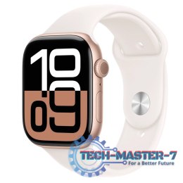 Watch Series 10 GPS 46 mm APPLE watchOS 11 Różowo-złoty