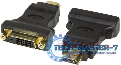 Adapter LOGILINK DVI - HDMI DVI (gniazdo) - HDMI (wtyk) AH0002