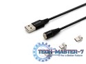 Kabel USB SAVIO Lightning 8-pin 1