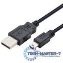 Kabel USB TB miniUSB typu B 1