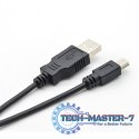 Kabel USB TB miniUSB typu B 1