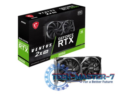 Karta graficzna MSI GeForce RTX 3050 VENTUS 2X XS 8G OC