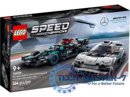 LEGO 76909 Speed Champions - Mercedes-AMG F1 W12 E Performance i Mercedes-AMG ONE