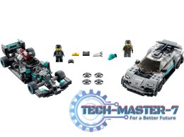 LEGO 76909 Speed Champions - Mercedes-AMG F1 W12 E Performance i Mercedes-AMG ONE