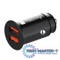 Ładowarka TECHLY 2x USB Czarny IUSB2-CAR5-AA36W