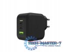Ładowarka sieciowa PowerGaN 65W PD 3.0 QC 3.0 2xUSB-C 1xUSB-A
