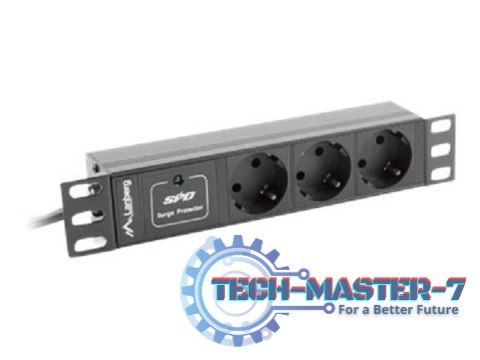 Listwa zasilająca LANBERG PDU-03F-0200-IEC-BK