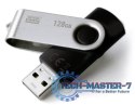 Pendrive GOODRAM Twister 128 GB USB 2.0 Czarny (128 GB /USB 2.0 /Czarny )