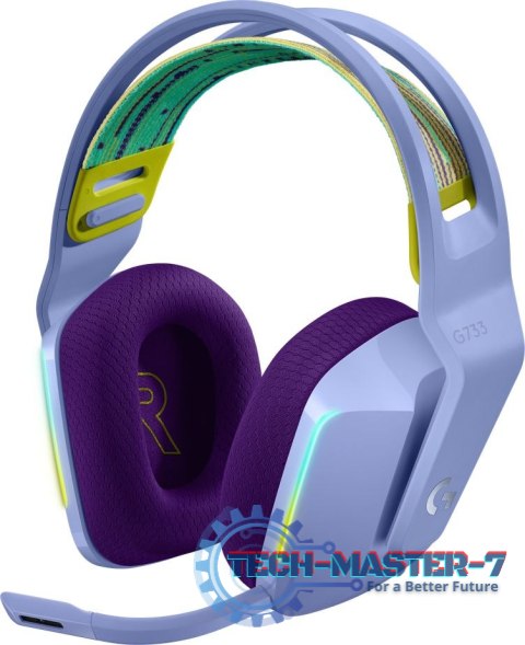 Słuchawki bezprzewodowe LOGITECH G733 Lightspeed Fioletowy (Fioletowy) Słuchawki bezprzewodowe LOGITECH G733 Lightspeed Fioletowy (Fioletowy)
