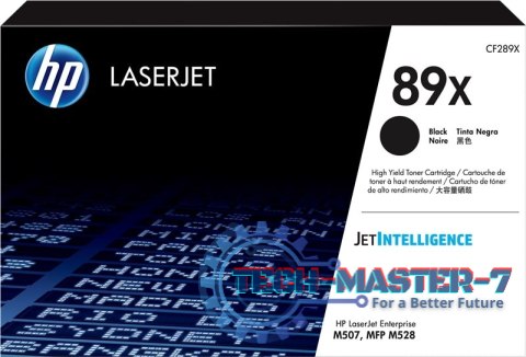Toner HP 89X Czarny CF289X