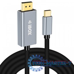 IBOX ITVCDP4K 1x USB typu C 1x DisplayPort