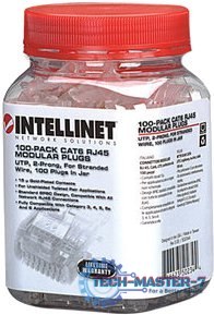 INTELLINET NETWORK SOLUTIONS Wtyk RJ45 Cat6 Wtyk