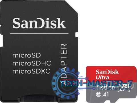 Karta pamięci SANDISK 128 GB Adapter