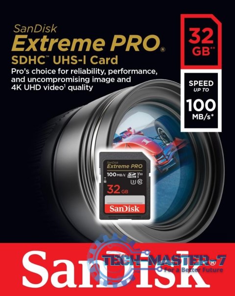 Karta pamięci SANDISK 32 GB Opakowanie Karta pamięci SANDISK 32 GB Opakowanie