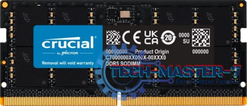 Pamięć CRUCIAL (SODIMM/DDR5/48 GB/5600MHz/46CL/SINGLE)