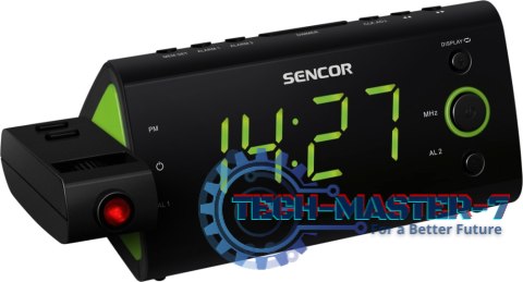 Radiobudzik SENCOR SRC 330 GN Radiobudzik SENCOR SRC 330 GN