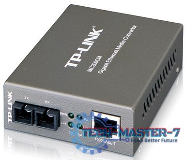 TP-Link MC200CM konwerter 1000BaseT (RJ45) - 1000BaseSX (SC) MultiMode 550m