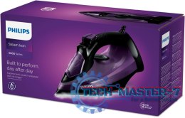 Żelazko parowe PHILIPS DST5030/80 5000 Series (2400W /Fioletowo-czarny)