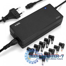 IUZA120WA Zasilacz sieciowy IBOX 120W Wymienne końcówki