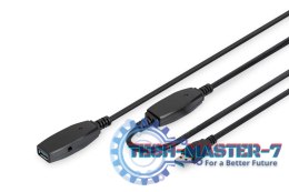 Kabel USB DIGITUS USB typ A (gniazdo) 10
