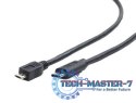 Kabel USB GEMBIRD USB typ C (wtyk) 1