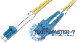 Kabel sieciowy światłowodowy ANSMANN LC - SC 1 m 1
