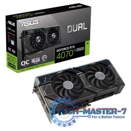 Karta graficzna ASUS GeForce RTX 4070 TI SUPER 16GB GDDR6X (DUAL-RTX4070TIS-O16G)