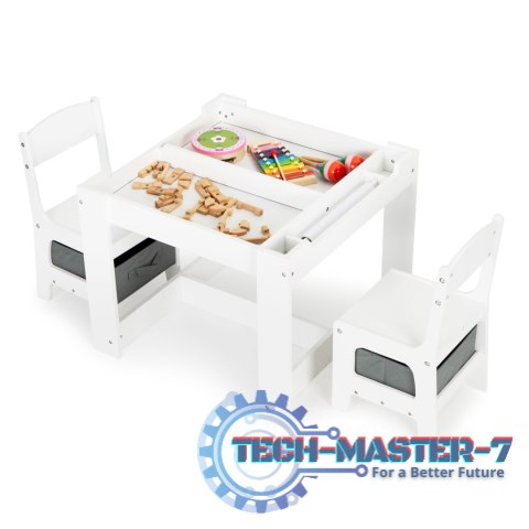Komplet dla dzieci stolik i krzesełka drewniane ECOTOYS ECOTOYS Komplet dla dzieci stolik i krzesełka drewniane ECOTOYS ECOTOYS