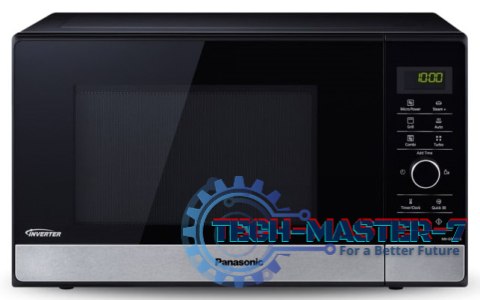 Kuchenka mikrofalowa wolnostojąca PANASONIC NN-GD38HSSUG (1000W /23L /Czarny-inox)