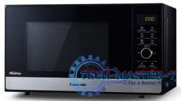 Kuchenka mikrofalowa wolnostojąca PANASONIC NN-GD38HSSUG (1000W /23L /Czarny-inox)