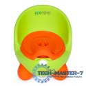 Nocnik toaleta sedes dla dzieci wyjmowany wkład antypoślizgowe nóżki zielony ECOTOYS ECOTOYS