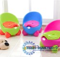 Nocnik toaleta sedes dla dzieci wyjmowany wkład antypoślizgowe nóżki zielony ECOTOYS ECOTOYS