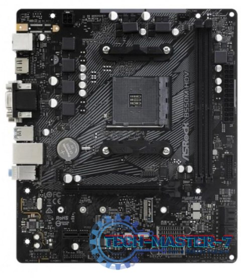 Płyta główna ASROCK B550M-HDV Socket AM4 MICRO ATX Płyta główna ASROCK B550M-HDV Socket AM4 MICRO ATX
