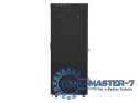 SZAFA INSTALACYJNA RACK STOJĄCA 19" 42U 800X1200 CZARNA DRZWI PERFOROWANE LCD LANBERG (FLAT PACK)
