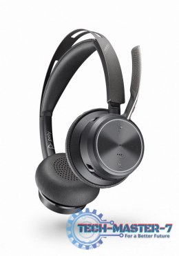Słuchawki z mikrofonem POLY Voyager Foucus 2 Czarny