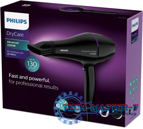 Suszarka do włosów PHILIPS BHD274/00 (2200W /Czarno-fioletowy ) Suszarka do włosów PHILIPS BHD274/00 (2200W /Czarno-fioletowy )