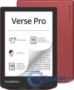 Czytnik e-Book POCKETBOOK PB634-3-WW (Czerwono-czarny)