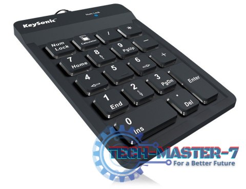 Klawiatura Przewodowa KEYSONIC ACK-118BK2
