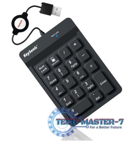Klawiatura Przewodowa KEYSONIC ACK-118BK2