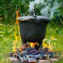 Kociołek żeliwny stojący 5L garnek myśliwski ognisko grill MultiGarden MULTI GARDEN