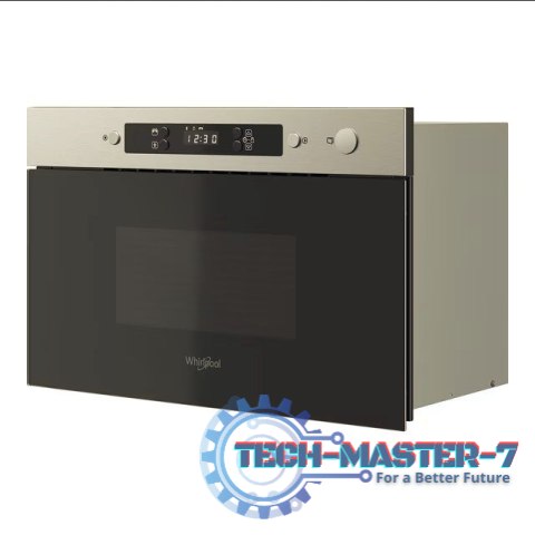 Kuchenka mikrofalowa do zabudowy WHIRLPOOL MBNA900X (750W /22L /Czarno-srebrny)